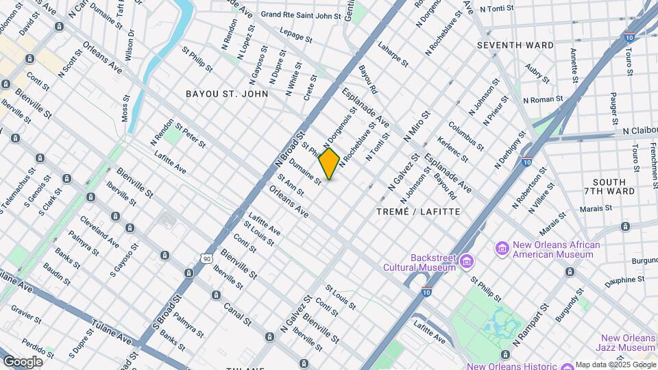 910 N Rocheblave St Map and Location Details