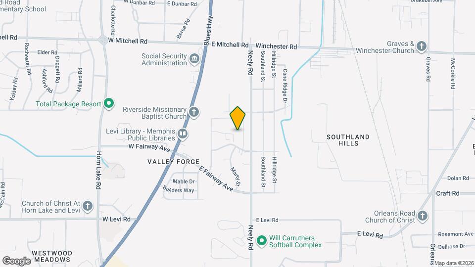 176 Hillview Ave Map and Location Details