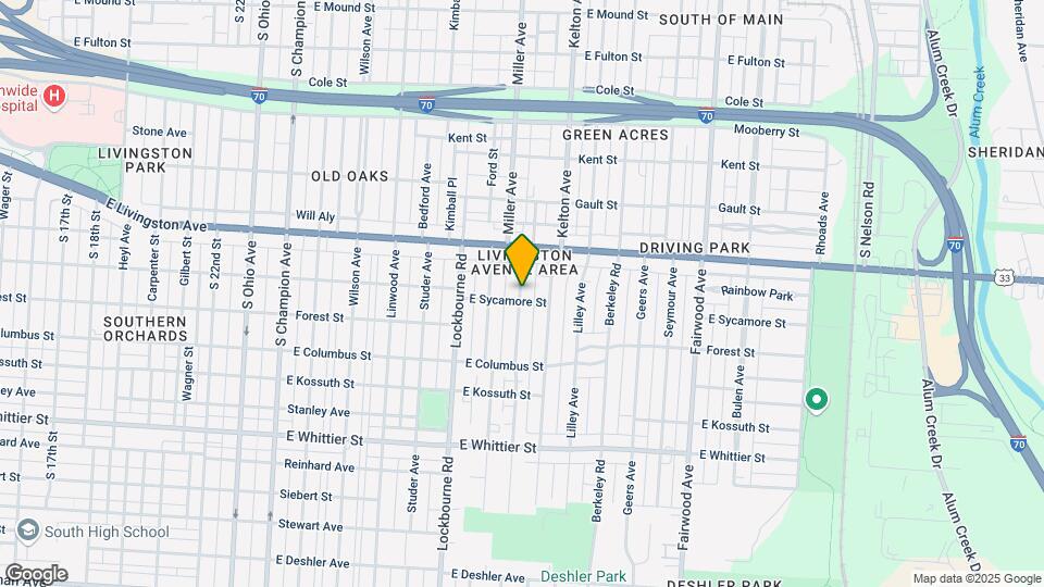 910 Ellsworth Ave Map and Location Details