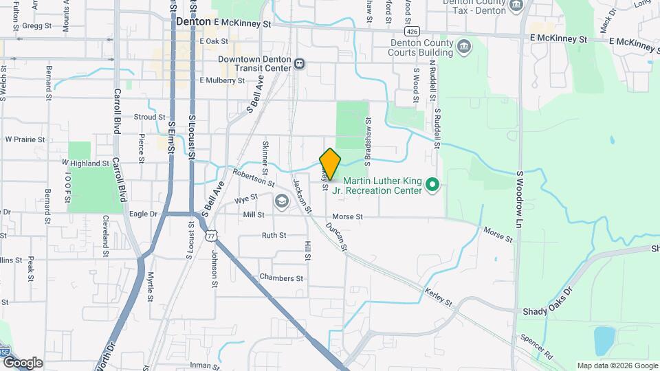 701 Lakey St Map and Location Details