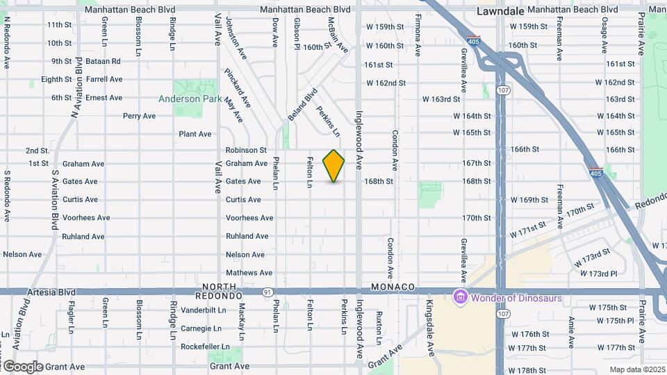 2616 Gates Ave Map and Location Details