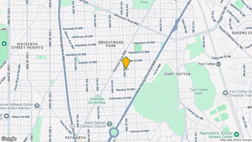4931 4th St NW Map and Location Details