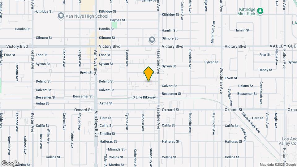 14140 Delano St Map and Location Details