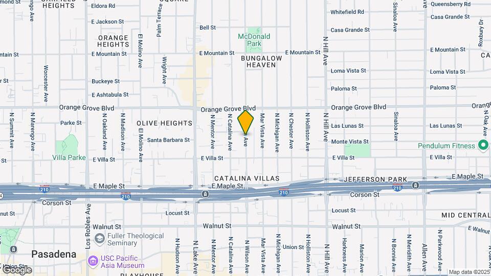 564-570 N Wilson Ave Map and Location Details