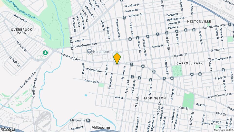 6400-10 Haverford Ave-Unit -47 Map and Location Details