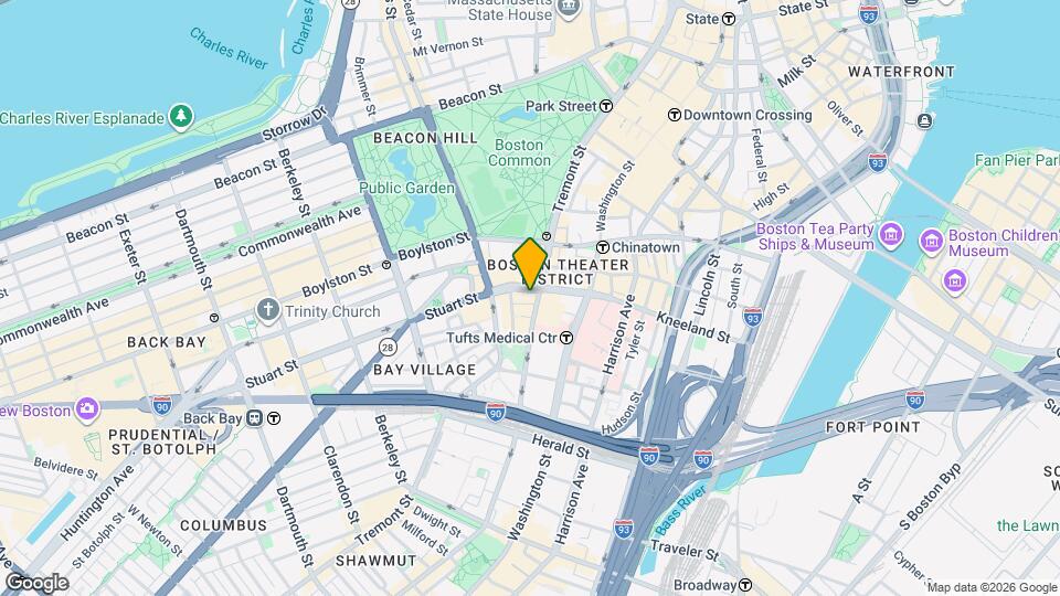 245-251-251 Tremont St Map and Location Details