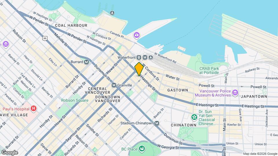 510 Richards St Map and Location Details