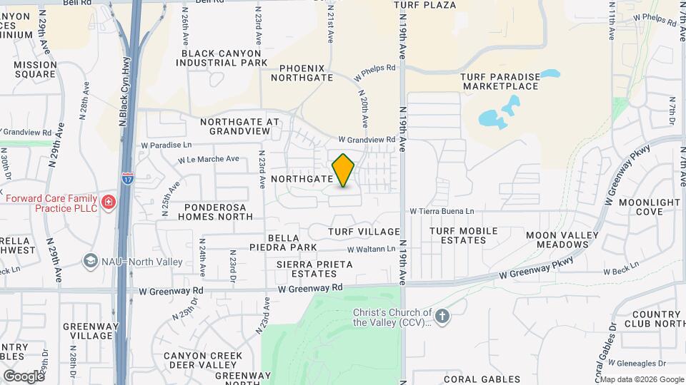 2038 W Marconi Ave Mapa y Detalles de la Ubicación