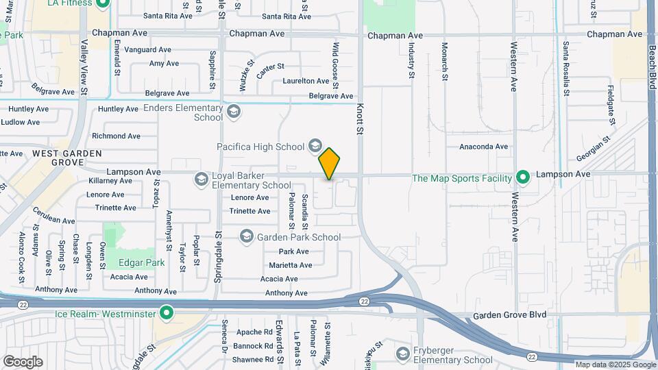 12531 Cluster Pines Rd Mapa y Detalles de la Ubicación