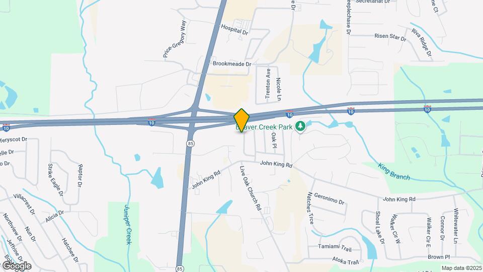 123 Oak Terrace Dr Map and Location Details