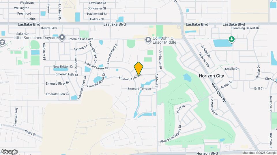 13574 Emerald Falls Dr Map and Location Details