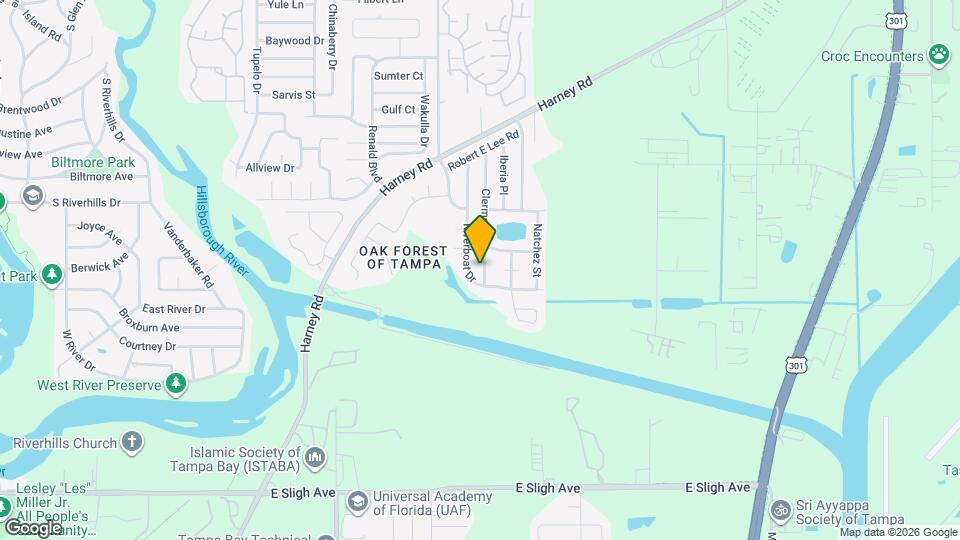 8206 Clermont St Map and Location Details