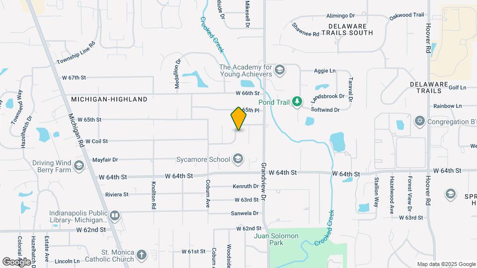 1753 Horizon Ln Map and Location Details