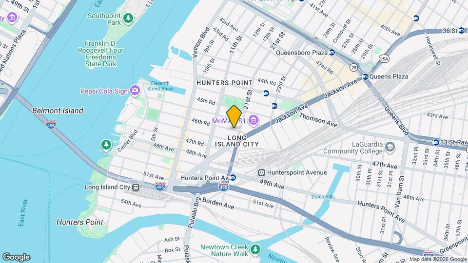 46-30 21st St Mapa y Detalles de la Ubicación