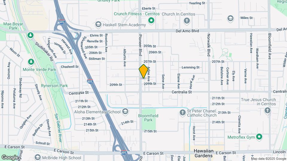 20846 Pioneer Blvd Map and Location Details