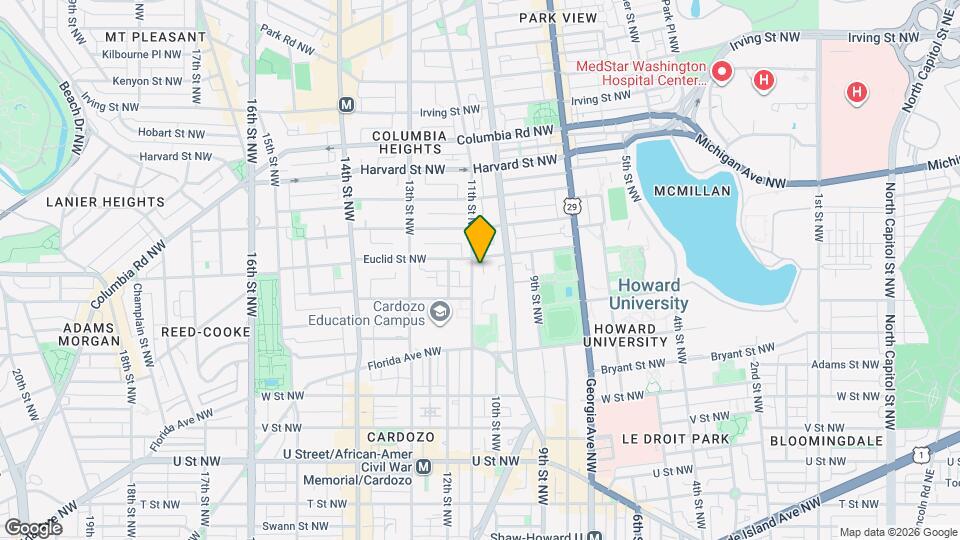 2531 11th St NW Map and Location Details