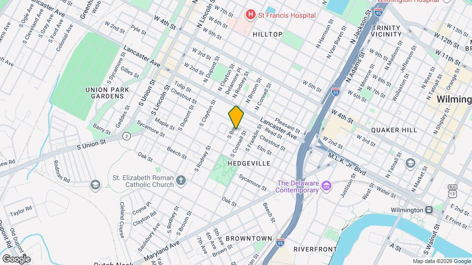 216 S Broom St Map and Location Details