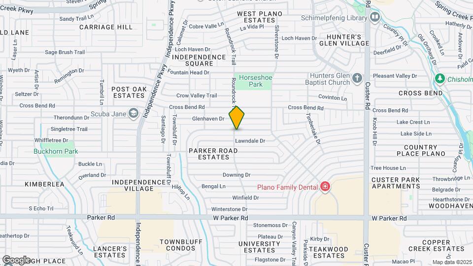 2628 Deep Valley Trail Map and Location Details