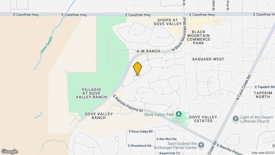 4466 E Coyote Washington Dr Map and Location Details