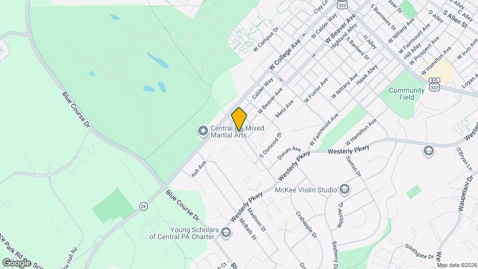 144 S Corl St Mapa y Detalles de la Ubicación