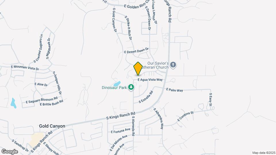 10100 E Agua Vista Way Map and Location Details