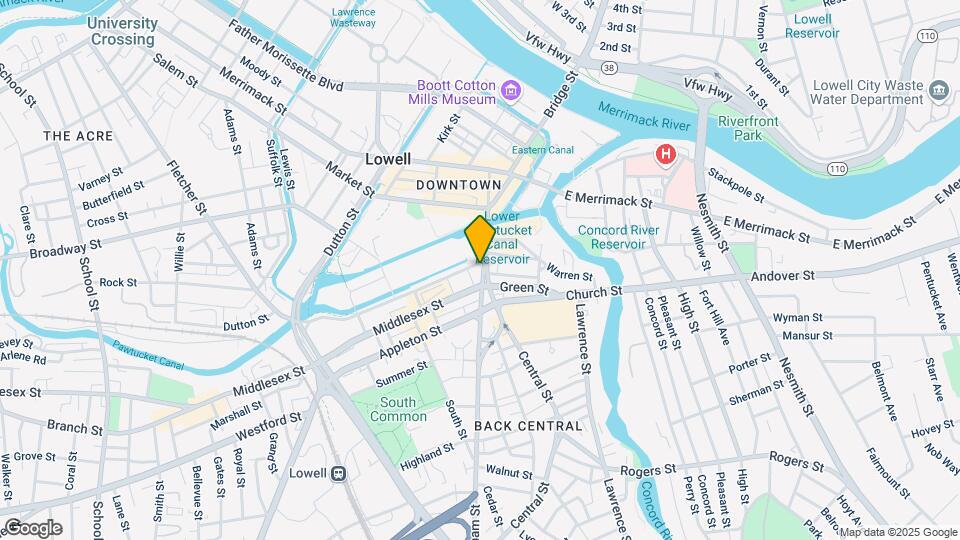 219 Central St, Unit 4F Map and Location Details