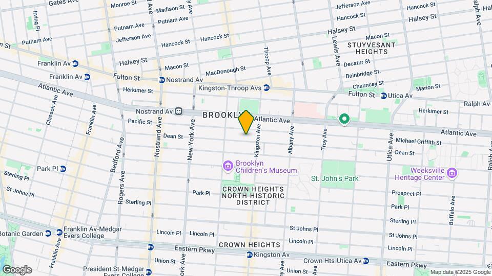 1391 Dean Street Mapa y Detalles de la Ubicación