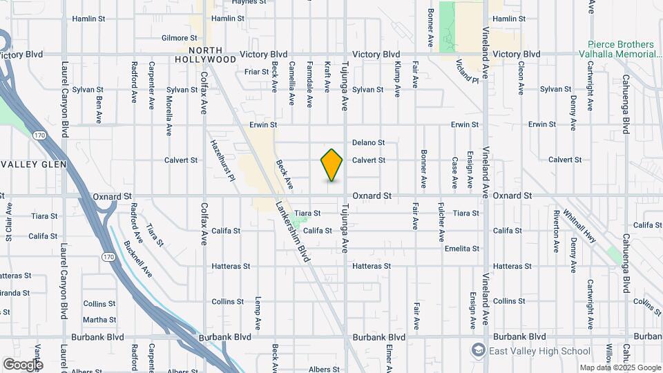 Oxnard Apartments Map and Location Details