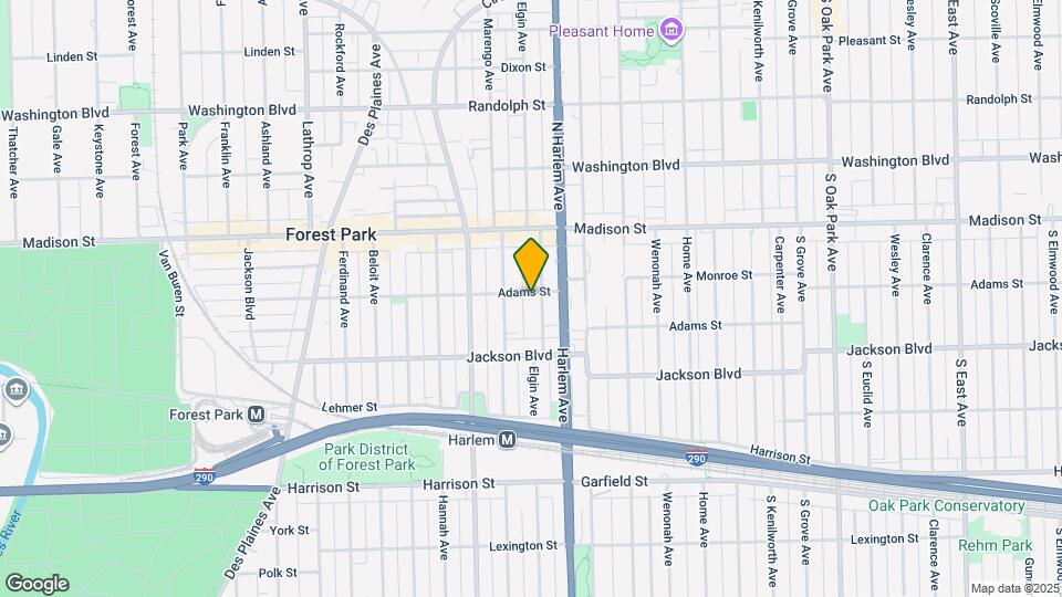 501 Elgin Ave Map and Location Details