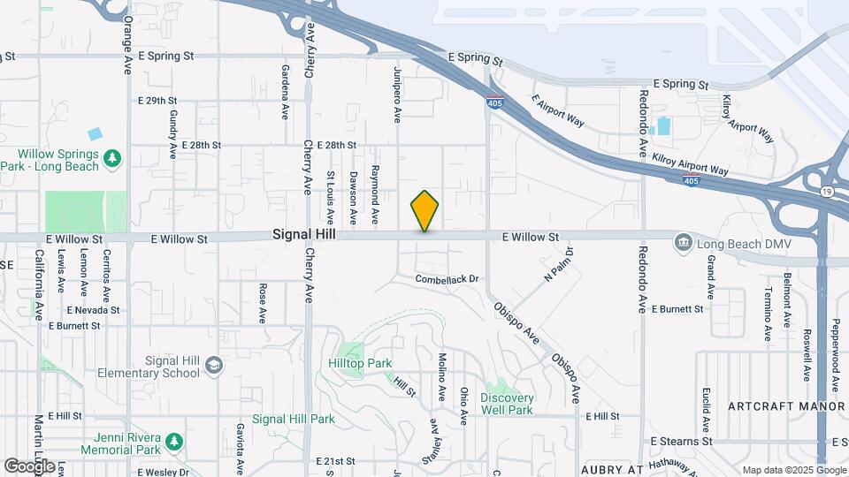 2510 E Willow St, Unit Apt 208 Map and Location Details