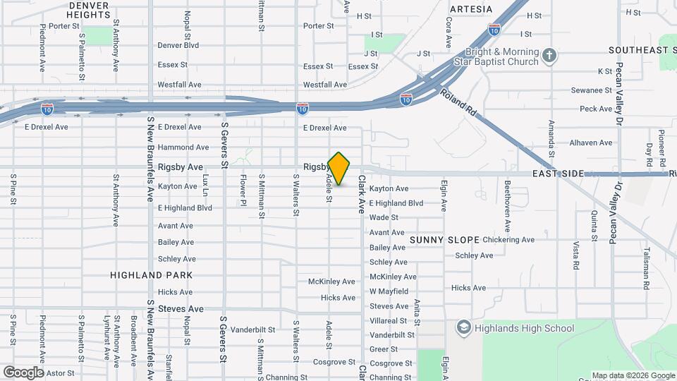 1210 Kayton Ave, Unit 1 Map and Location Details