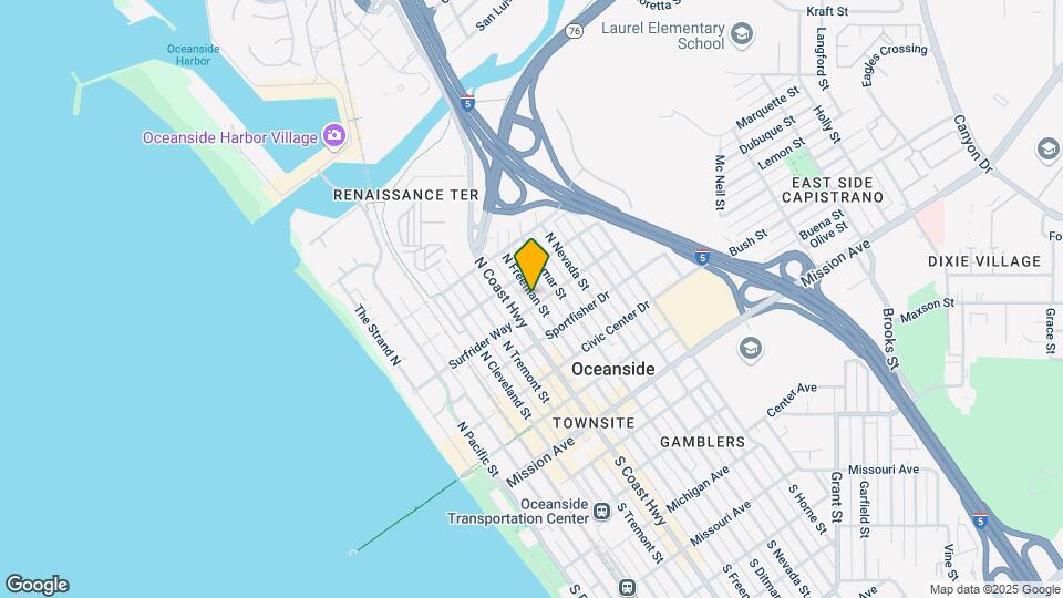 601 N Freeman St Mapa y Detalles de la Ubicación