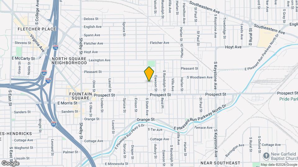 1021 S State Ave Map and Location Details