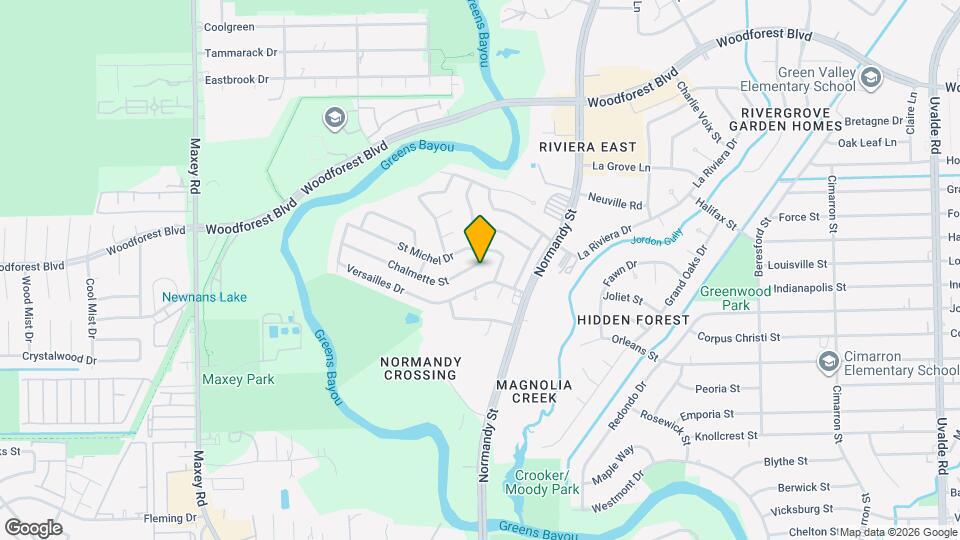 12558 Chalmette St Mapa y Detalles de la Ubicación