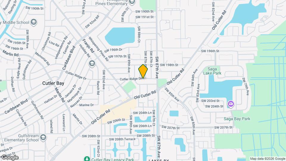 8780 SW 200th St Map and Location Details