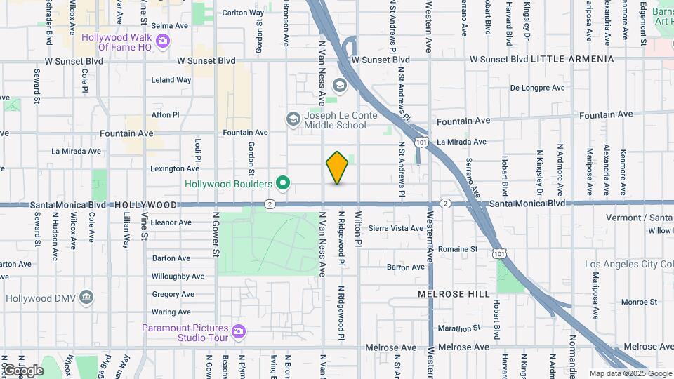 5736 Virginia Ave Map and Location Details