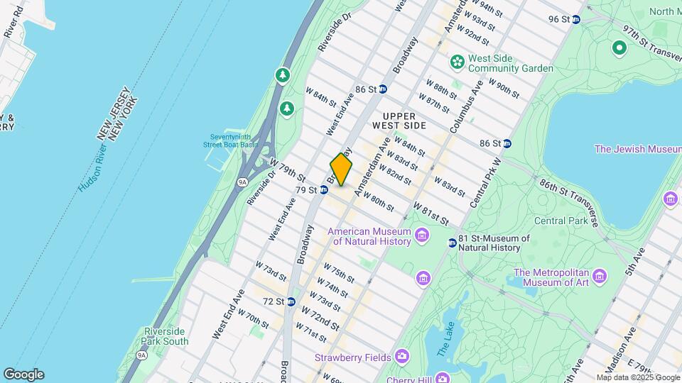 215 W 79th St Map and Location Details
