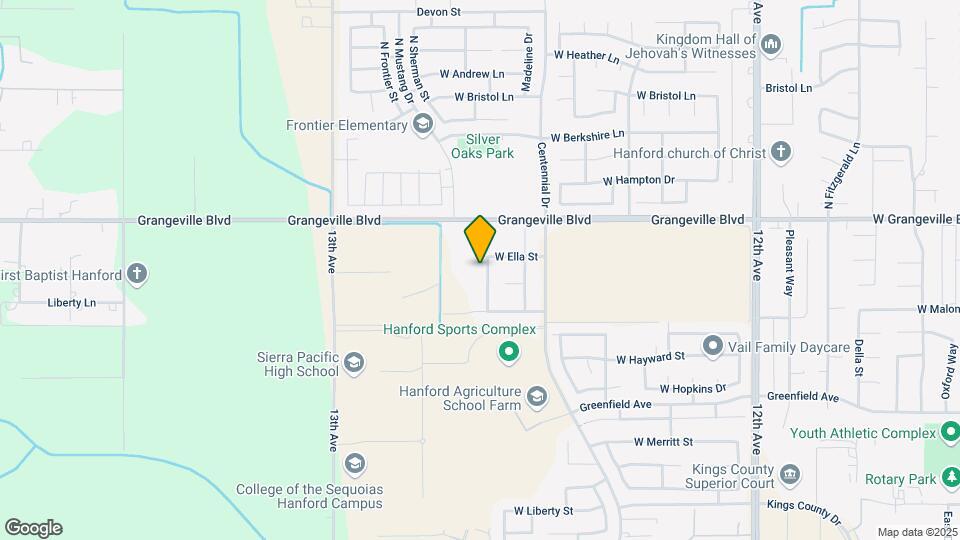 1526 Elizabeth Dr Map and Location Details