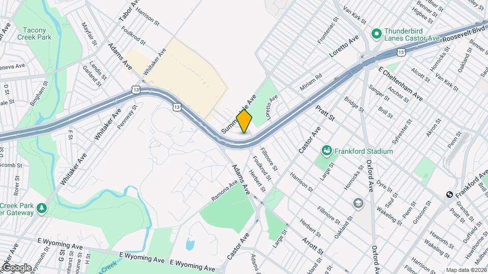 4840 E Roosevelt Blvd Map and Location Details