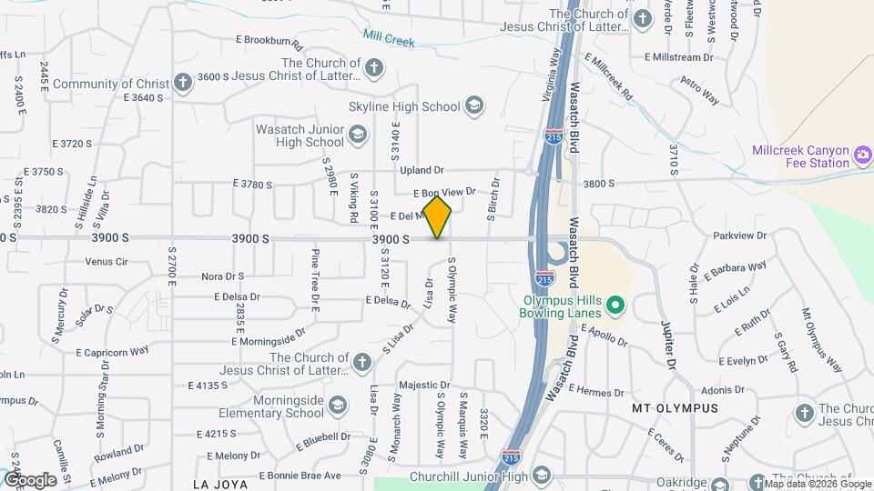 3230 E 3900 S Map and Location Details