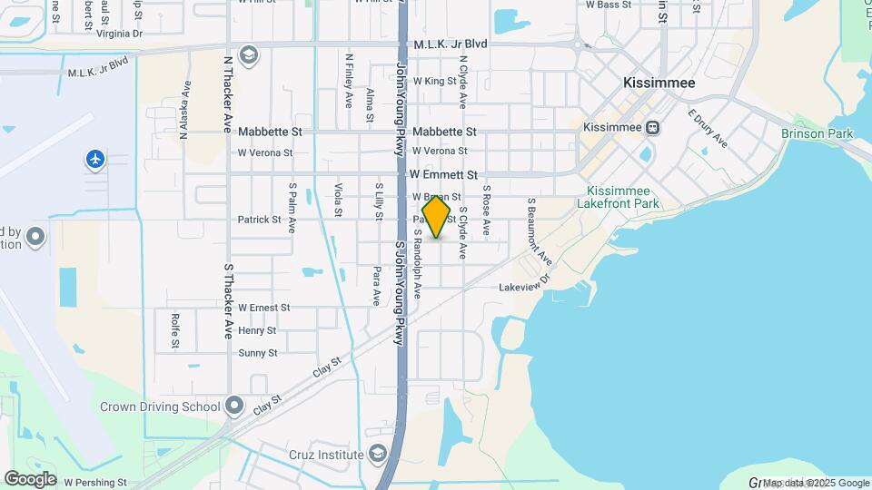 1000 HUGLEY St Map and Location Details