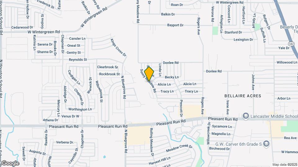 1501 Sunny Meadow Rd Mapa y Detalles de la Ubicación
