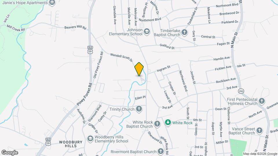 223 Wendell Scott Dr Map and Location Details