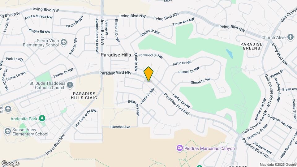5519 Mansfield Pl NW Map and Location Details