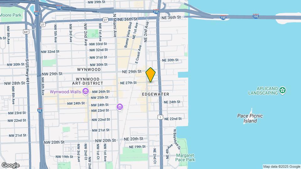 221 NE 26th Ter, Unit B7 Map and Location Details