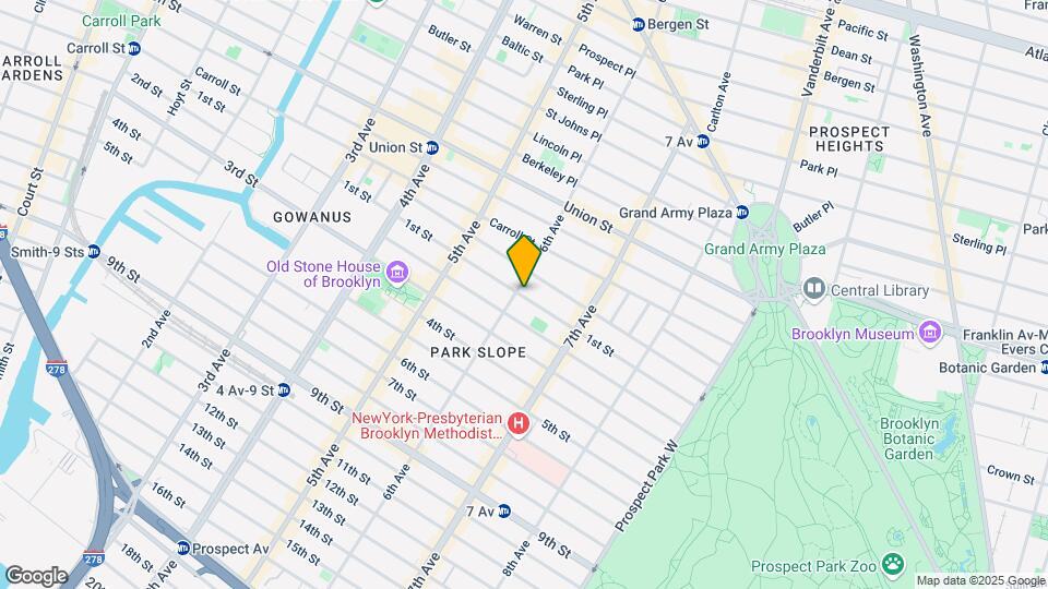 285 6th Ave Mapa y Detalles de la Ubicación