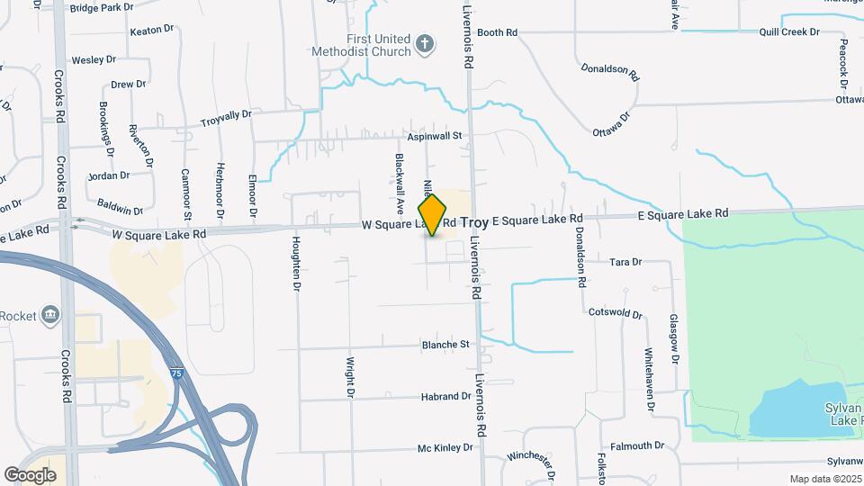 5960 Niles St Map and Location Details