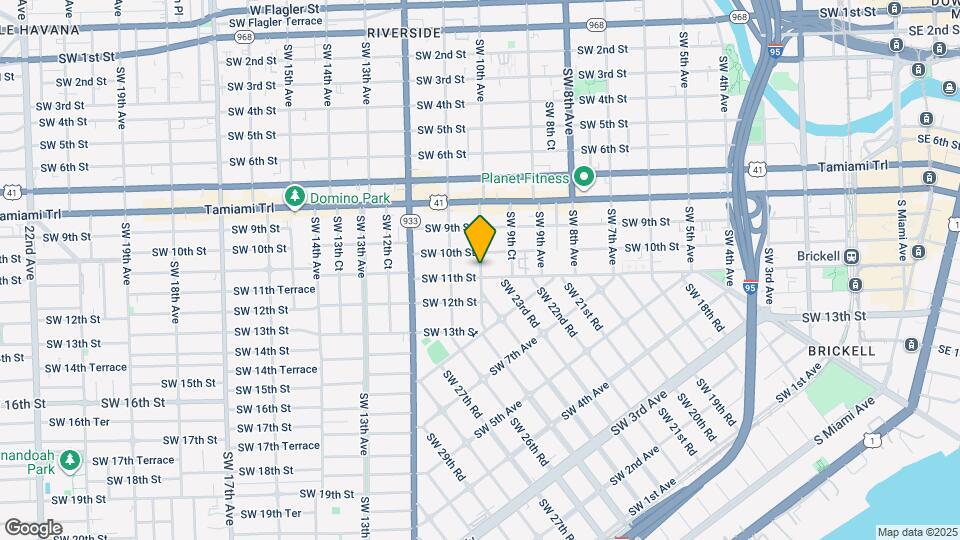 1032 SW 10th Ave Map and Location Details