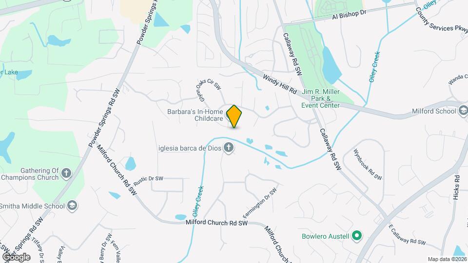 1446 Glynn Oaks Dr SW, Unit 7209 Mapa y Detalles de la Ubicación