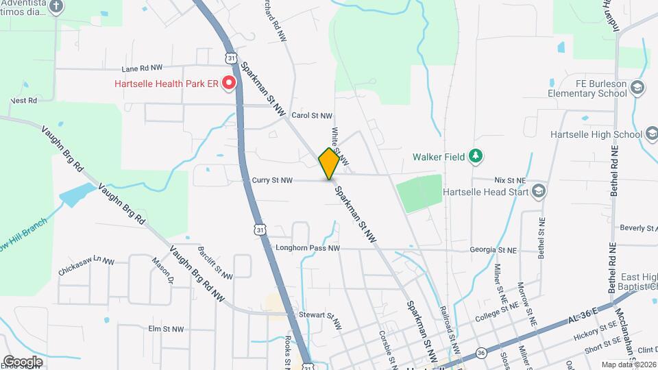 500 Curry St NW Map and Location Details